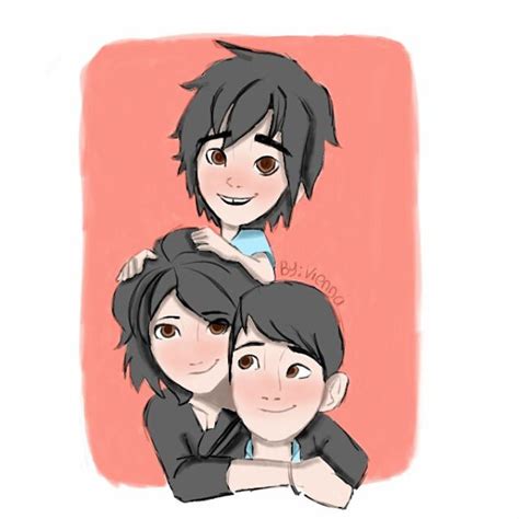 Hiro Tadashi And Aunt Cass By Vcanimation On Deviantart