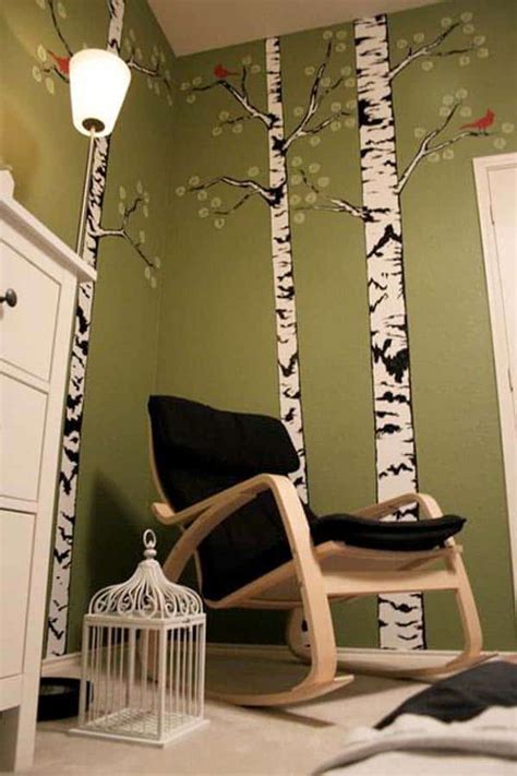 30 Ingenious Wall Tree Decorations To Beautify Your Home