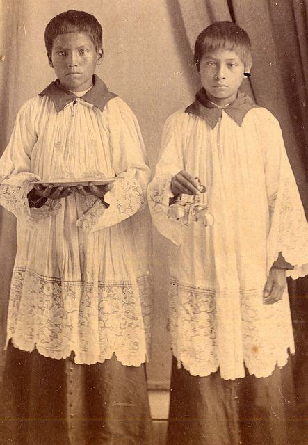 Choctaw Altar Boys 1900 1915 Native American Indians Choctaw