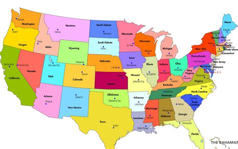 Joao Pedro Felipe Capitals Of The United States Map United States