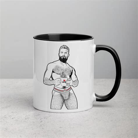 Coffee Mugs Naughty Mugs Gay Coffee Mugs Gay Gifts Hunks Etsy