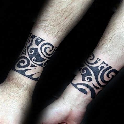 Hawaiian Tribal Guys Forearm Band Tattoo Design Ideas Hawaiiantattoos