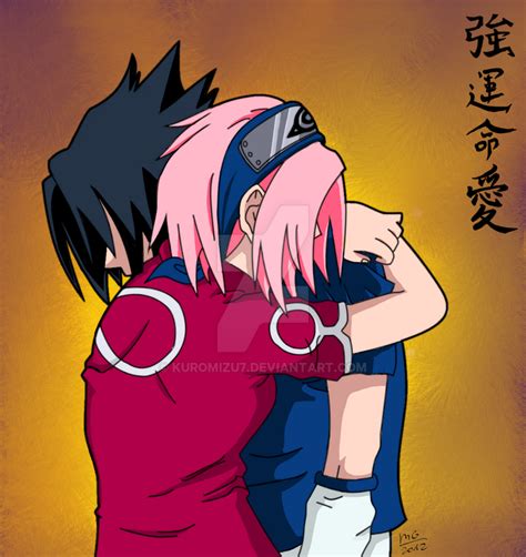Sasuke And Sakurahug By Kuromizu7 On Deviantart