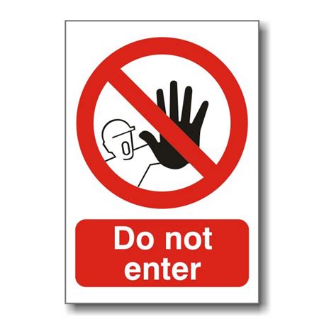 Do Not Enter Sign Prosol
