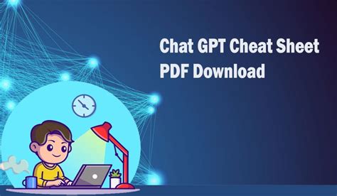 chat gpt cheat sheet pdf download aitechtonic