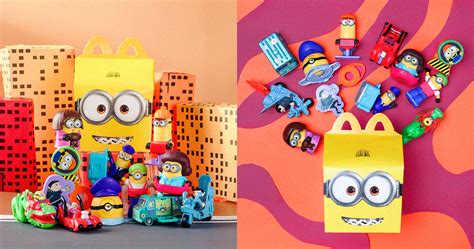 Brand And Business Mcdonalds Releases Happy Meal Collection For Minions