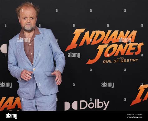 Toby Jones arrives at the LucasFilms' INDIANA JONES AND THE DIAL OF