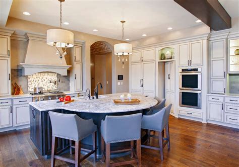 For a detailed look at kitchen island designs, countertop materials, dimensions, and additional features, check out our guide on buying a kitchen island. 70 Spectacular Custom Kitchen Island Ideas | Home ...