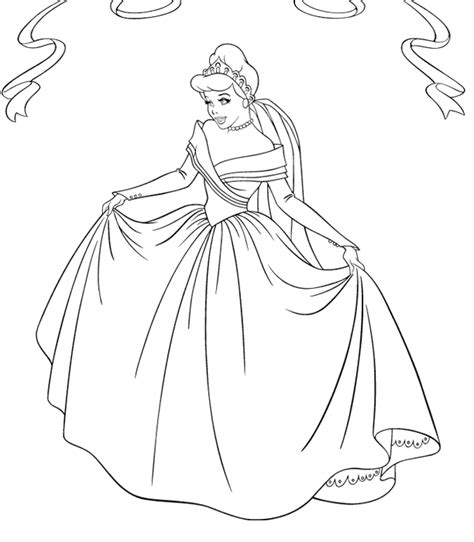 Cendrillon de Disney  Cinderella coloring pages, Disney coloring pages