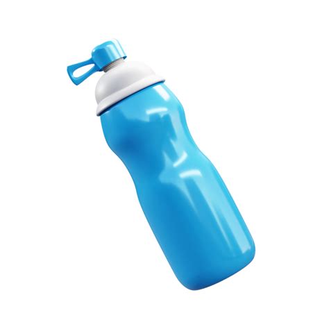 3d Sport Bottle Icon Illustration Or Sports Water Bottle Icon 3d