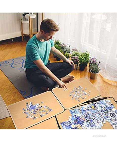 1500 Pieces Jigsaw Puzzle Board Portable Puzzle Board Jigsaw Puzzle