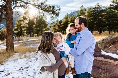 Winter Maternity Session In Boulder Colorado Lifestyle Photography
