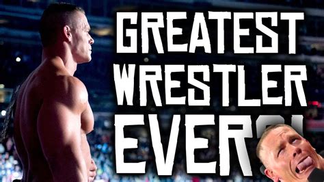 Reasons Why John Cena Is One Of The Greatest Wrestlers Ever Youtube
