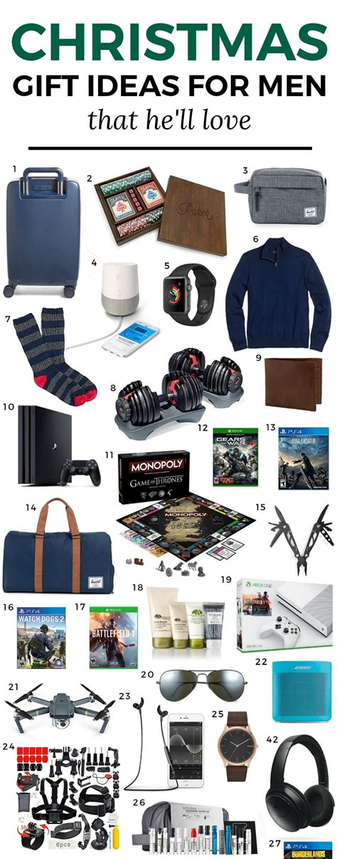 What is better to receive a single gift or some set of gifts? The Best Christmas Gift Ideas for Men | The ultimate ...