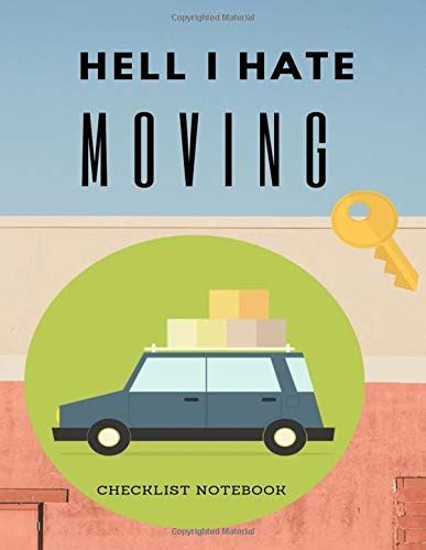 Buy Hell I Hate Moving Checklist Guided Moving Checklist Inventory