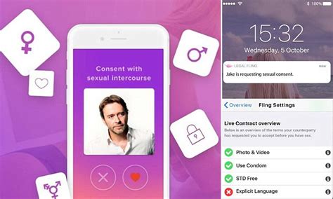 App Legalfling Creates Contracts For Consensual Sex Daily Mail Online Free Nude Porn Photos
