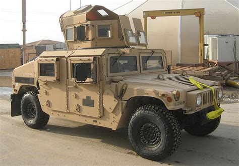 Hummer With 50 Cal