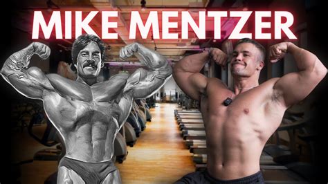 I Trained And Ate Like Mike Menzer Youtube