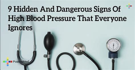 9 Hidden And Dangerous Signs Of High Blood Pressure That Everyone