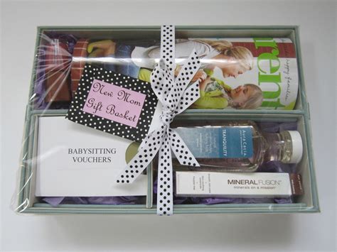 Beyond new mom gifts that benefit the baby, encourage mom to take a moment for herself. Design Megillah: New Mom Gift Basket