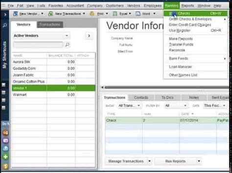 Typically, this will affect expense and bank accounts. How to do a Joint Check in QuickBooks - YouTube