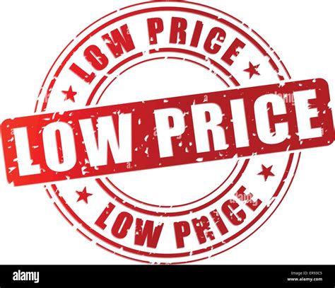 Vector Illustration Of Low Price Stamp Icon Stock Vector Image And Art