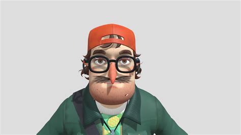 Hello Neighbor 2 Alpha 15 Quentin Journalist Download Free 3d Model By Youthful Strawbewwy