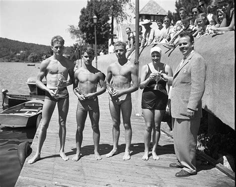 Vintage Nude Swimming Swim Team Boys Free Porn