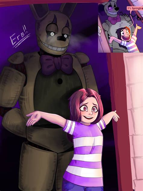 My Fanart For Grawolfquinn By Roskolotu On Deviantart Springtrap And