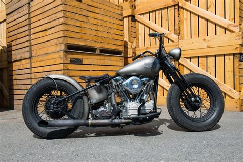 Hell Kustom Harley Davidson Panhead 1950 By Bobber Fl Motorcycles