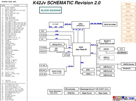 Asus K42jv Motherboard Schematic Laptop Schematic