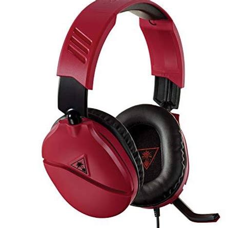 Turtle Beach Recon 70N Rosso Cuffie Gaming Nintendo Switch PS4 Xbox