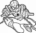 Spiderman Da Colorare E Stampare Per Bambini - IMAGESEE