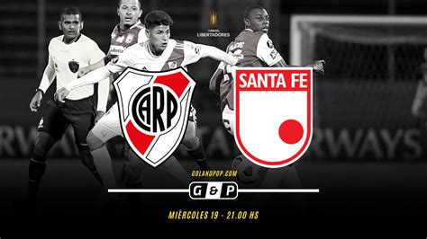 River Plate Vs Independiente Santa Fe En Vivo Por Copa Libertadores