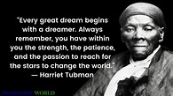 33 Harriet Tubman Famous Quotes On Slavery, Freedom - DigiDaddy World