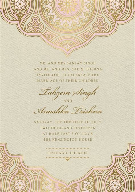 Hindu traditional invitation theme card shubhvivah. The Making Of The Ideal Indian Wedding Invitation ...