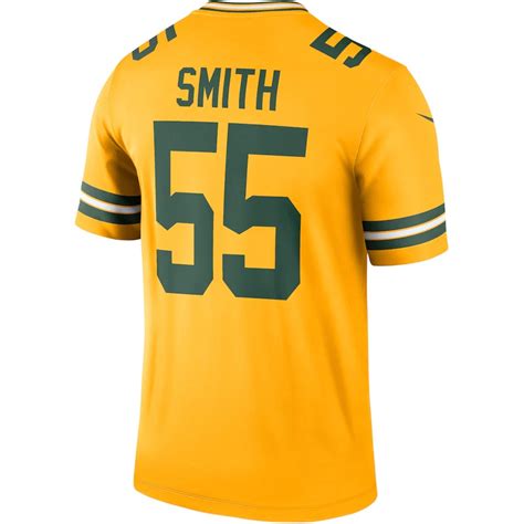 Mens Green Bay Packers Zadarius Smith 55 Nike Authentic Nfl Jersey