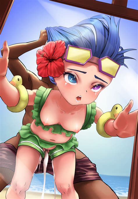 Rule If It Exists There Is Porn Of It Mikazuki Artist Pool Party Zoe Zoe League Of