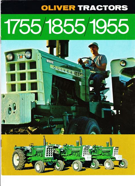 Oliver 1755 1855 1955 Sales Brochure 2018 02 21 Tractor Shed