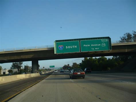 Interstate 5 San Diego Freeway Southbound In Chula Vista Flickr