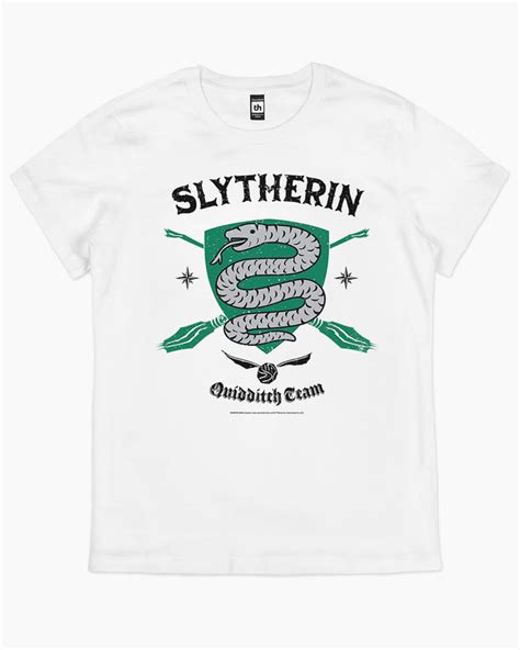 Slytherin Quidditch Team T Shirt Official Harry Potter Merch Nz