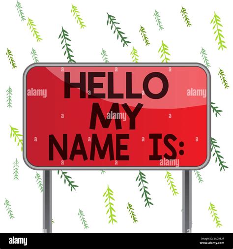 Company Name Board Cut Out Stock Images And Pictures Alamy