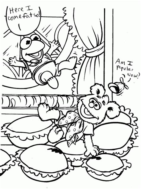 Muppet Babies Coloring Pages Kids Coloring Pages 3117 Muppet Coloring