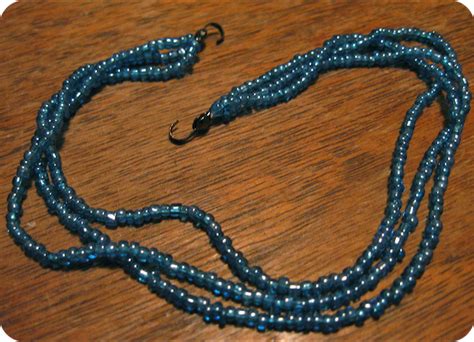Diy Braided Bead Necklace Neon Rattail