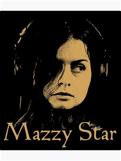 Mazzy Star Music Artwork Sticker For Sale By Lifesoong78 Redbubble