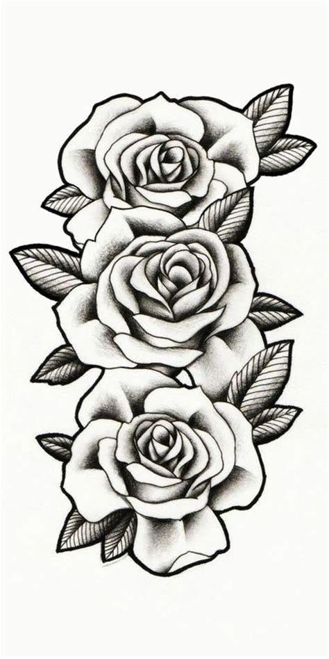 10 Dibujos De Rosas Para Tatuajes