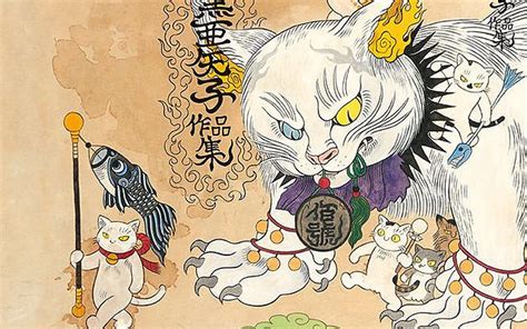 Japanese classic art covers a wide variety of genres. Japanese Traditional Cat Art Is Mysteriously Cute And Evil ...