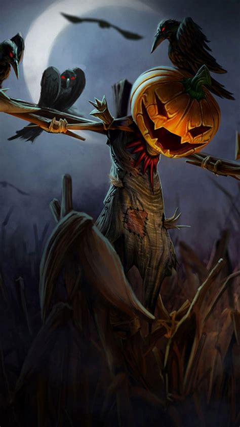 scary halloween phone wallpapers wallpaper cave