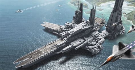 Air Force Base Concept Art Ideas Deploy Able Aircraft Carriers And