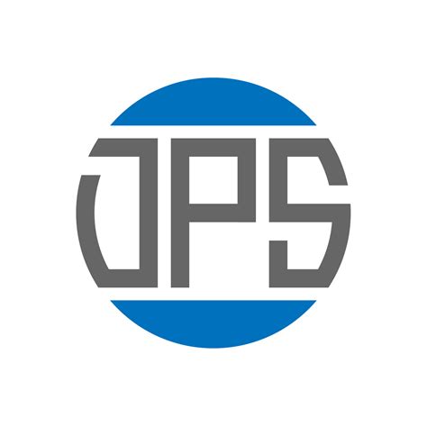 Diseño De Logotipo De Letra Dps Sobre Fondo Blanco Concepto De